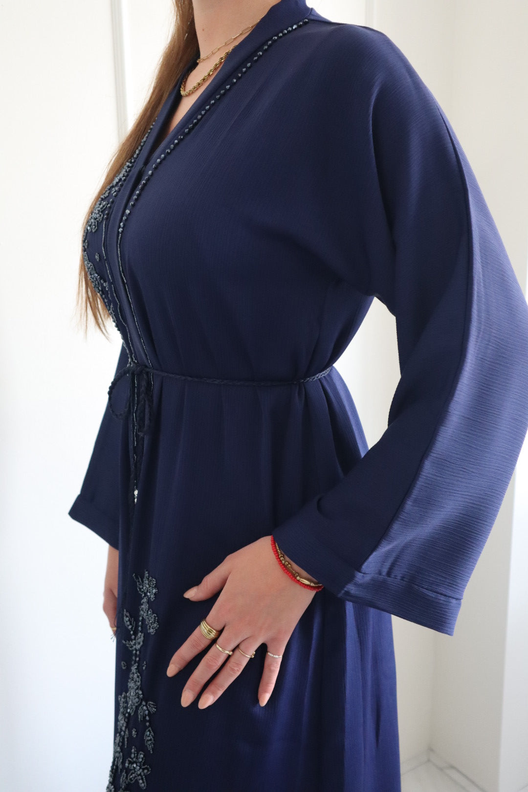 Dubai Abaya darkblue