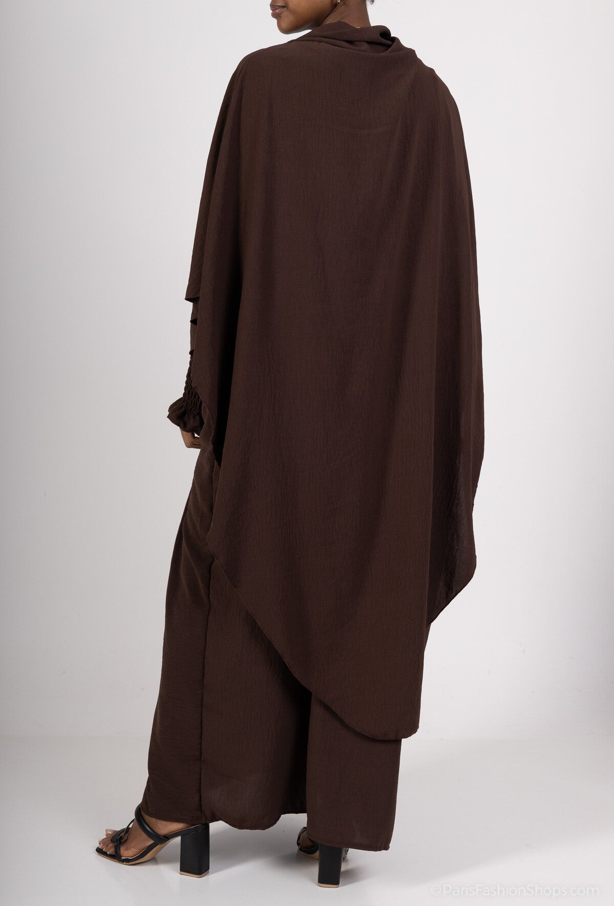 Abaya & tie-back khimaar set