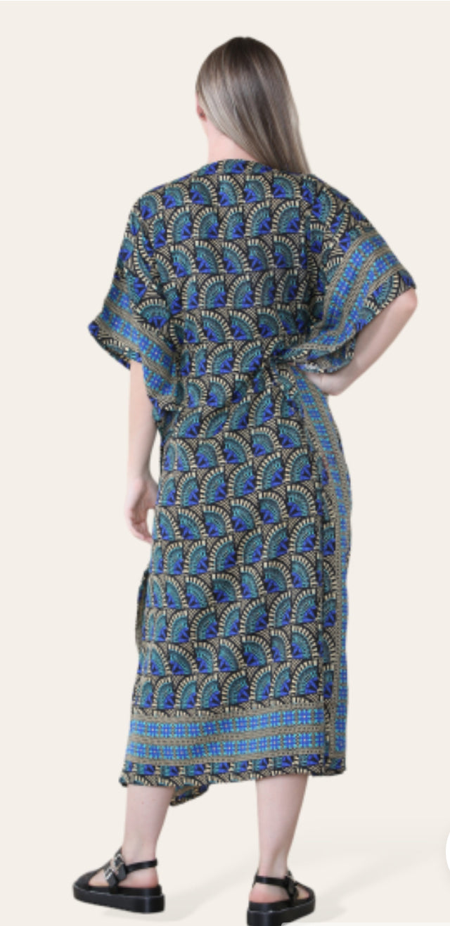 Huisjurk 4 blauw