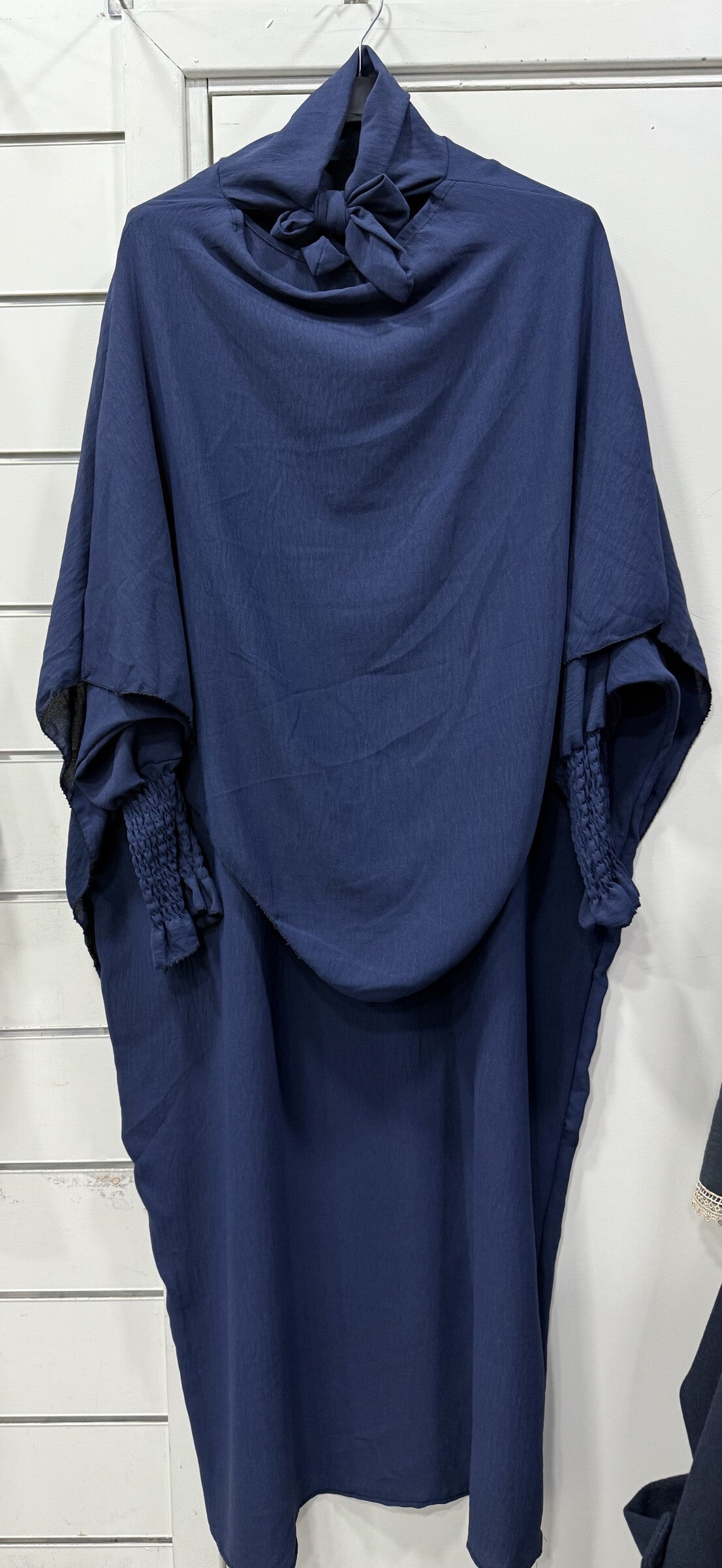 Abaya & tie-back khimaar set