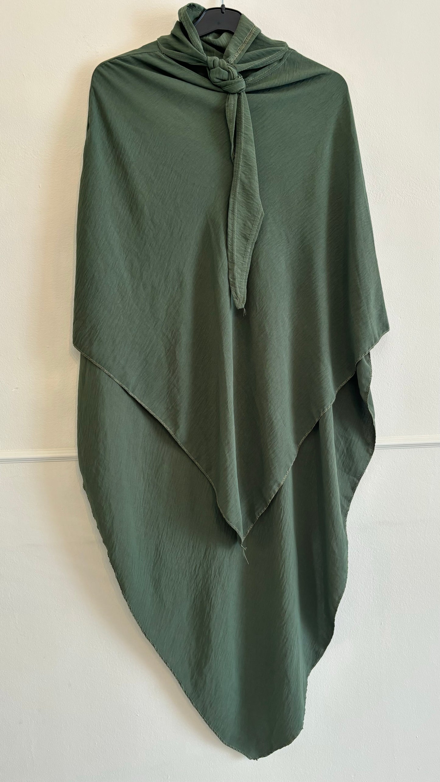 Heupkhimaar jazz tie-back kaki