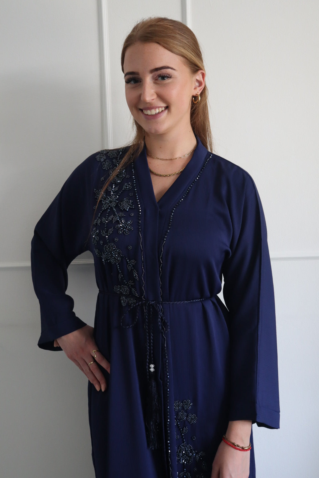 Dubai Abaya darkblue