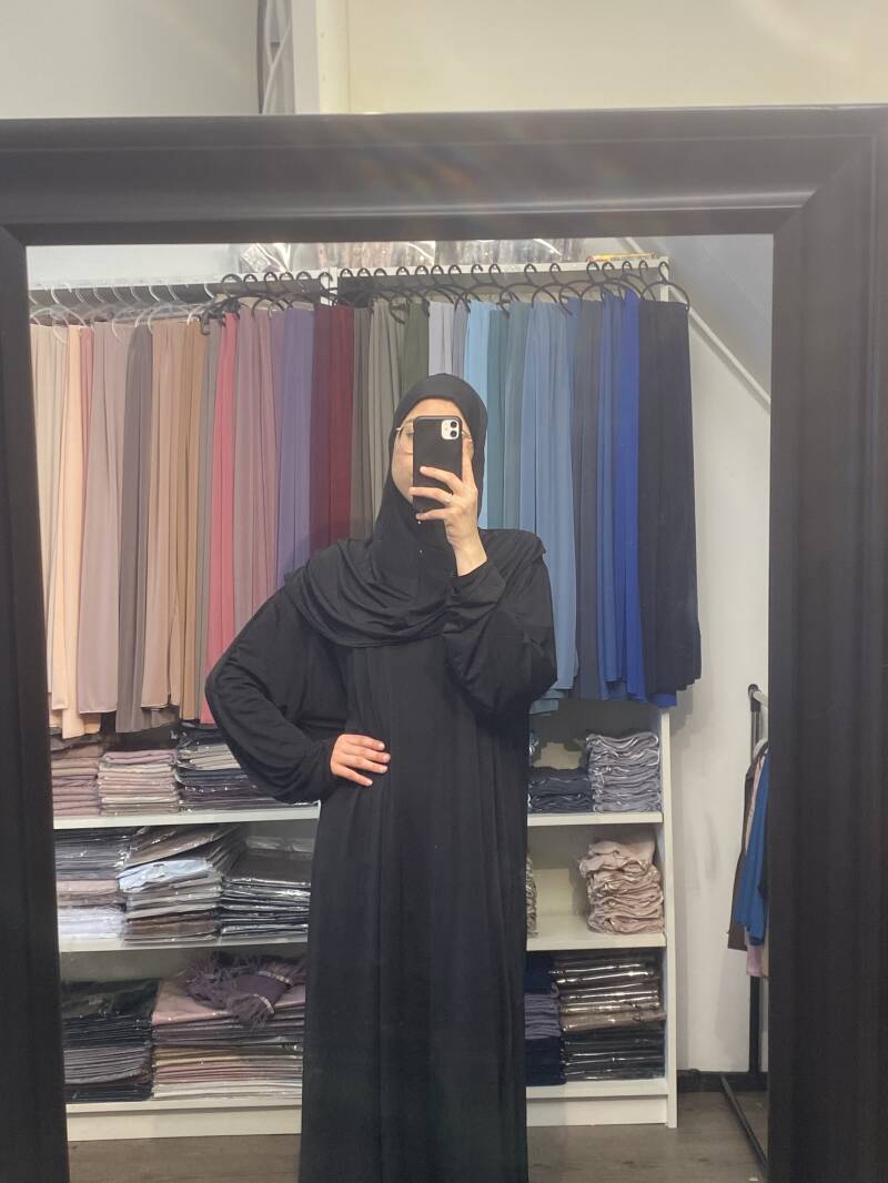 Gebedsjurk 1-delig zwart 2 VOOR €14,95 korting wordt automatisch verrekend in winkelmandje! (kleuren mixen is toegestaan)