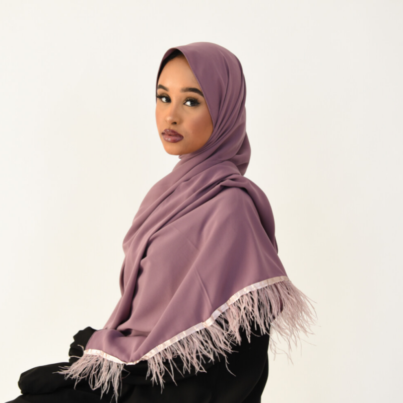 Chiffon Unique paars