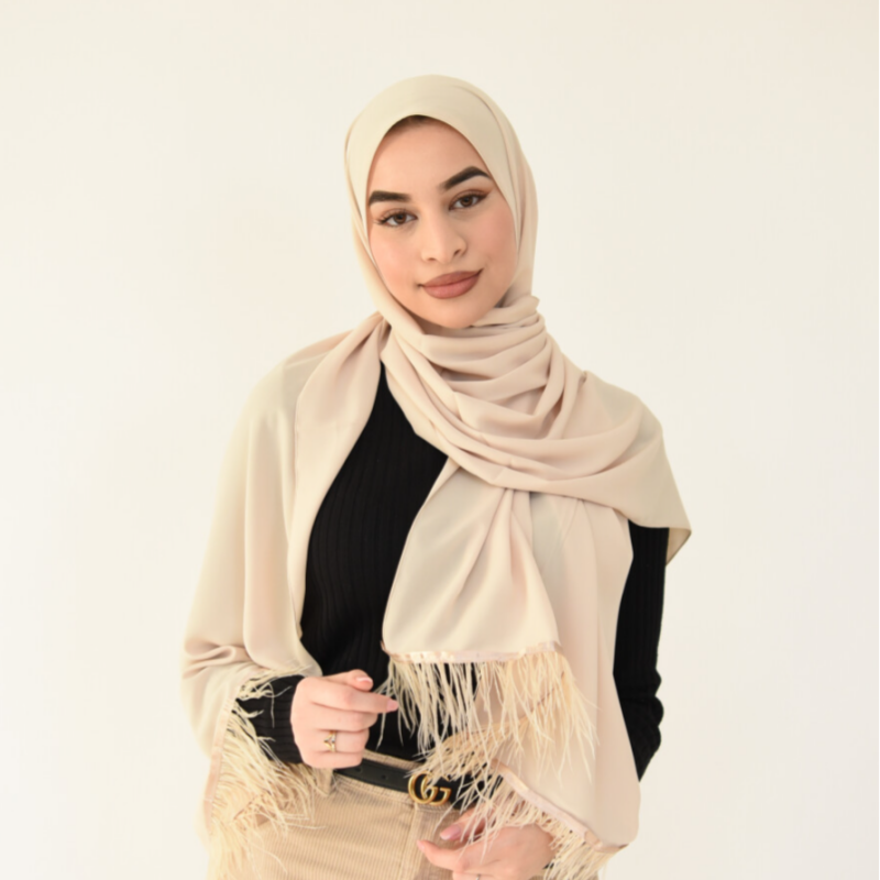 Chiffon Unique beige