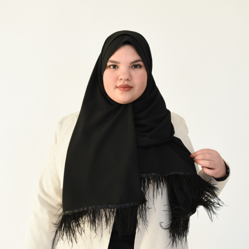 Chiffon Unique zwart