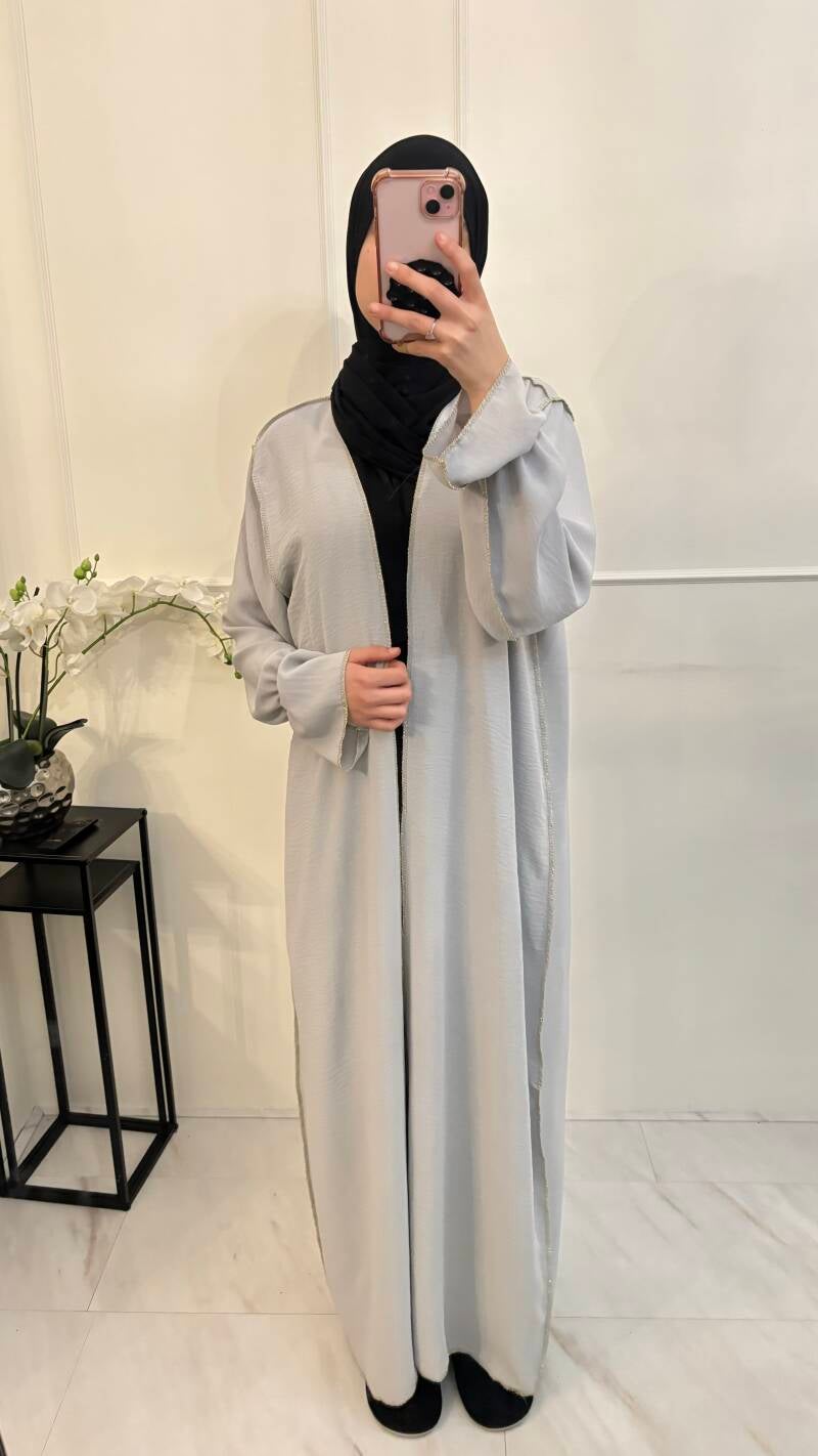 Kimono jazz lichtgrijs