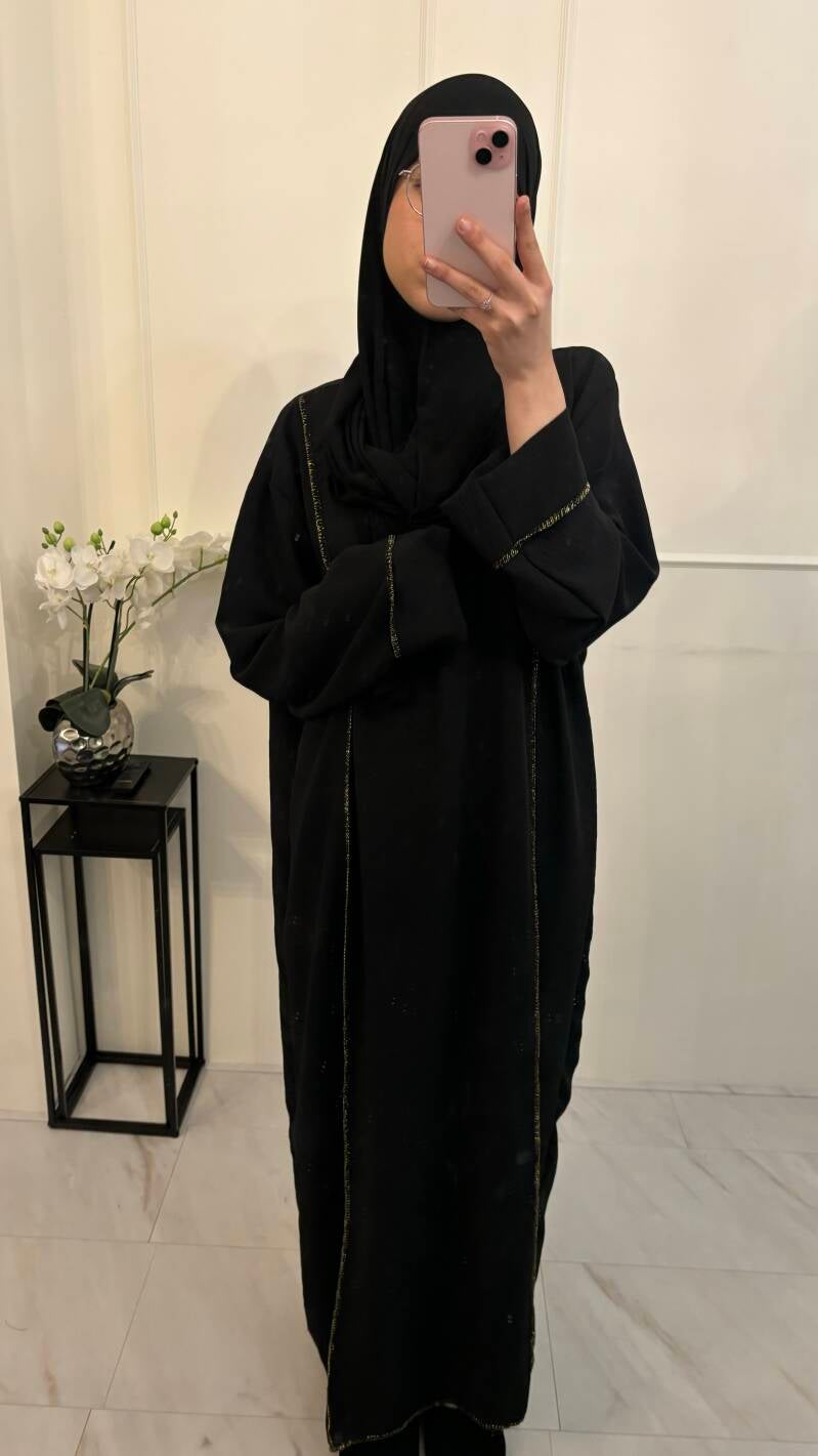 Abaya Dress jazz zwart