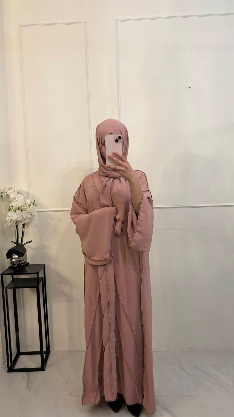 Petite Dress 2pcs lichtroze