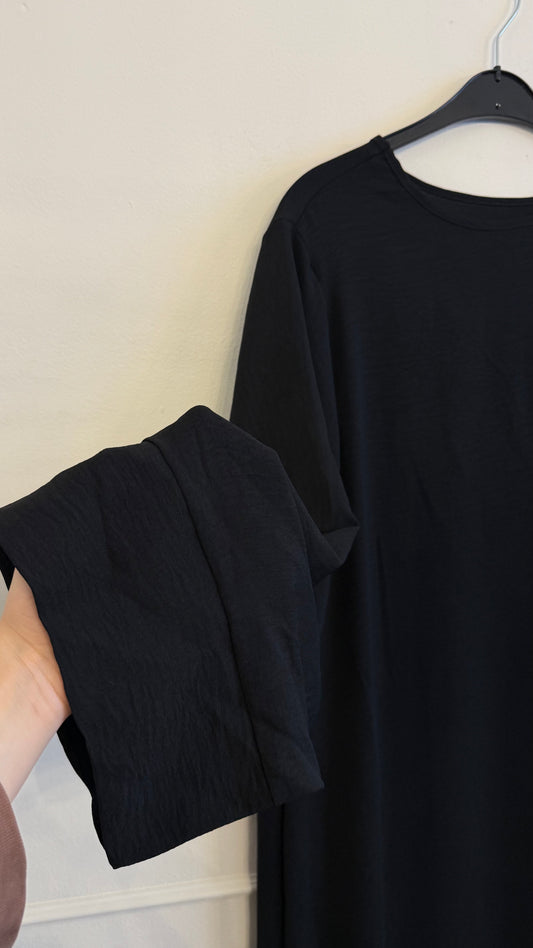 TALL abaya jazz losse mouw zwart