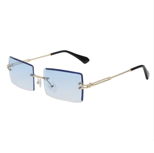 Souraya zonnebril blauw