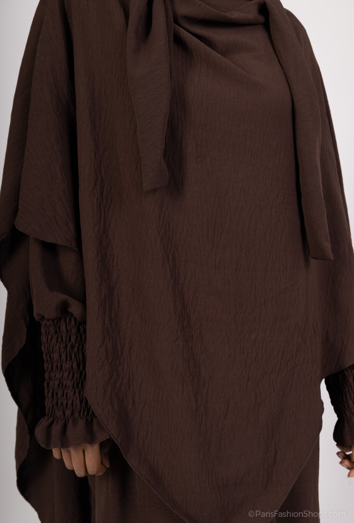 Abaya & tie-back khimaar set