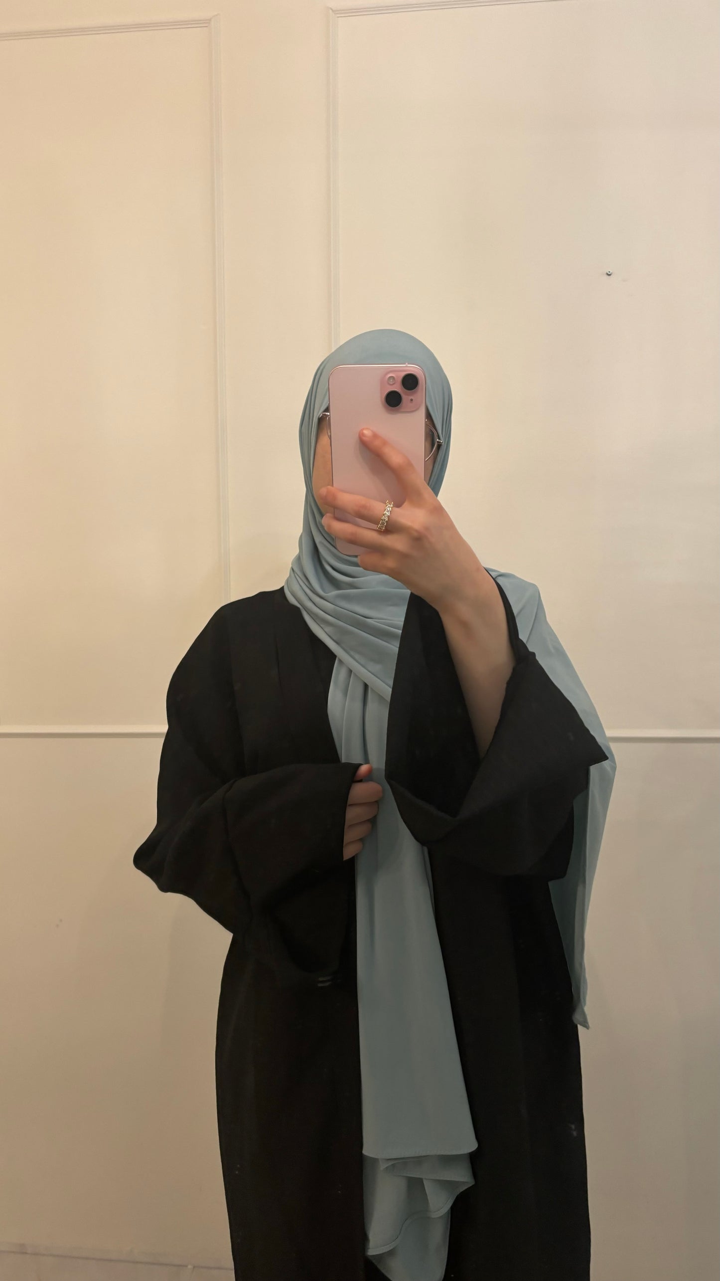 Abaya 2pcs zwart