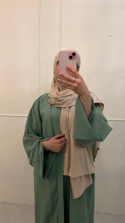 Abaya 2pcs groen