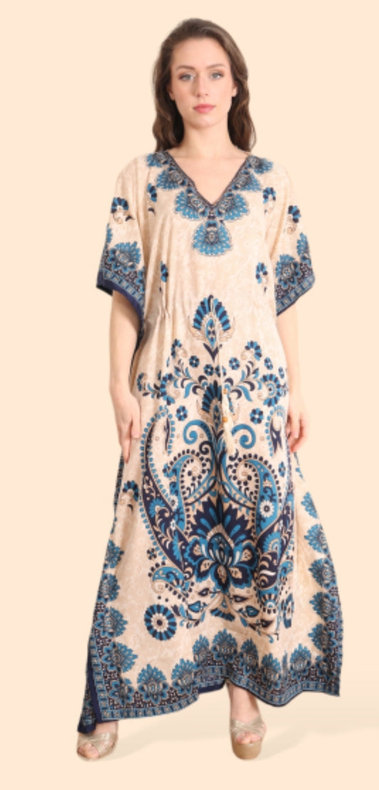 Huisjurk 6 blauw