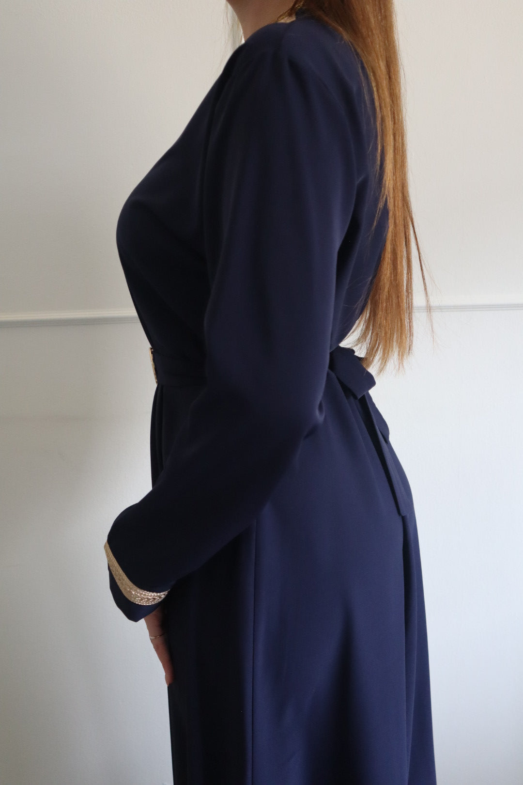 Abaya Mirthe donkerblauw