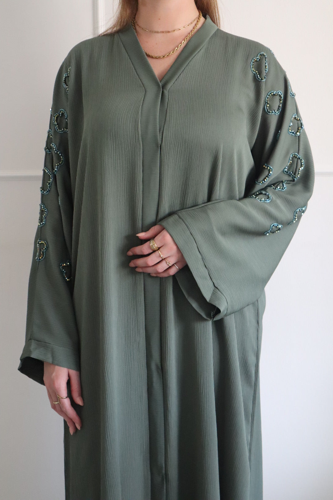 Dubai Abaya green