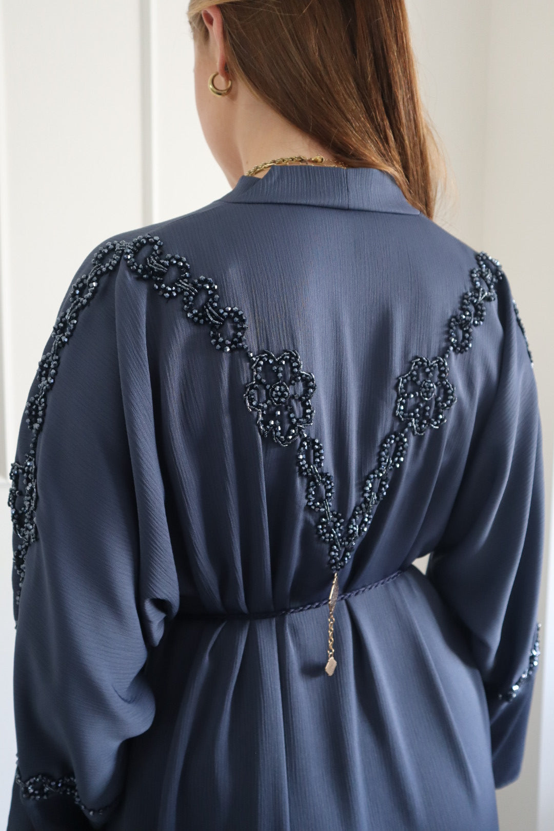 Dubai Abaya blue