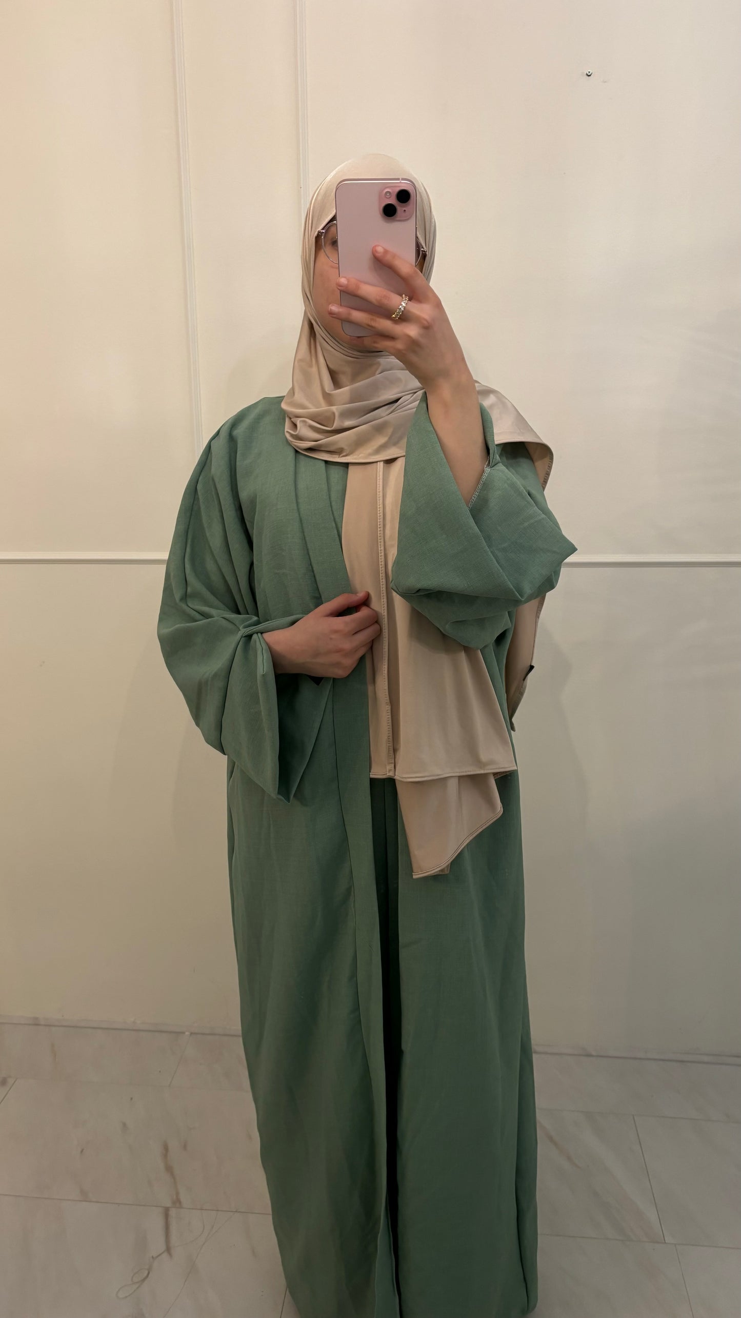 Abaya 2pcs groen