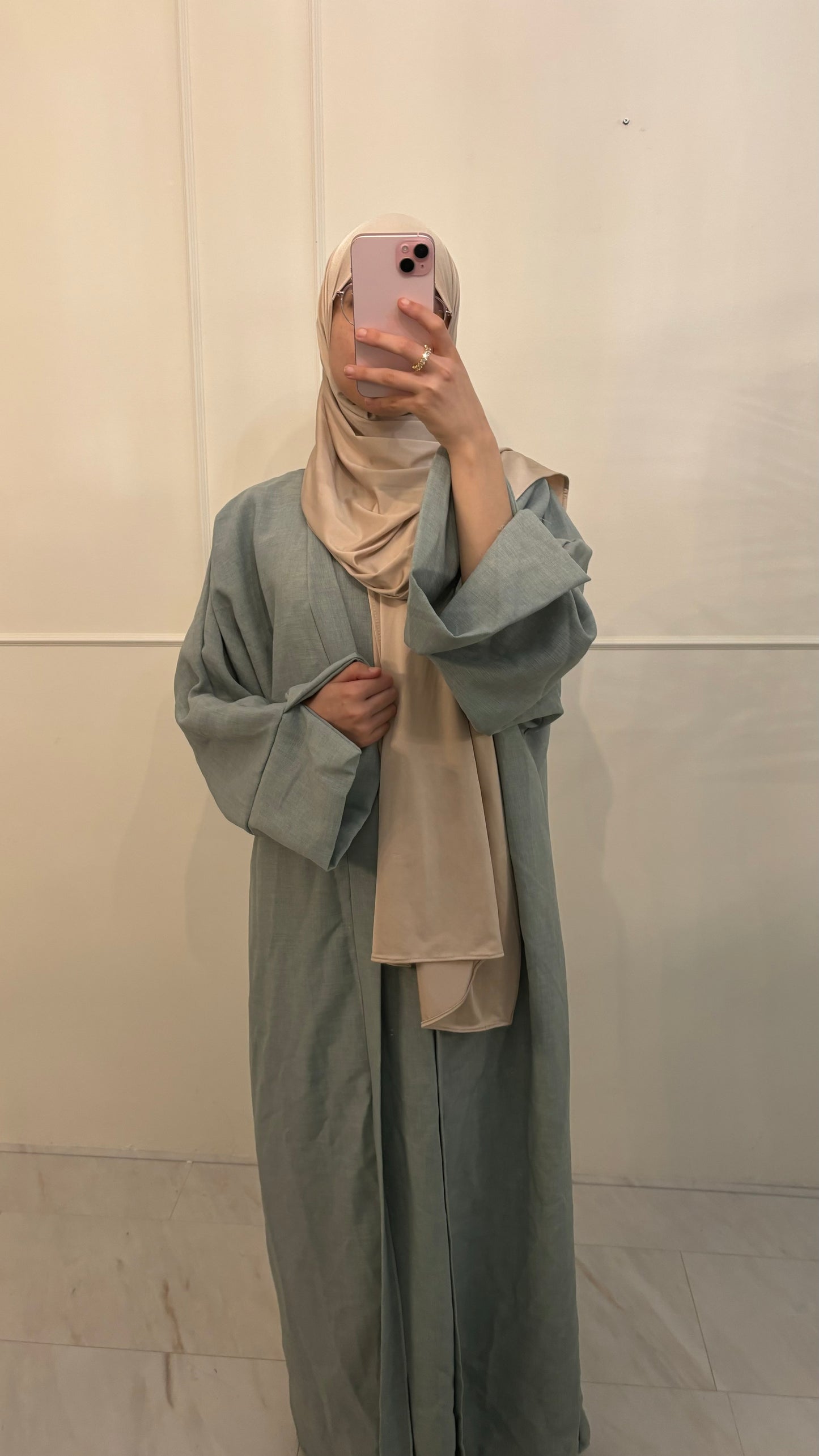 Abaya 2pcs mintgroen