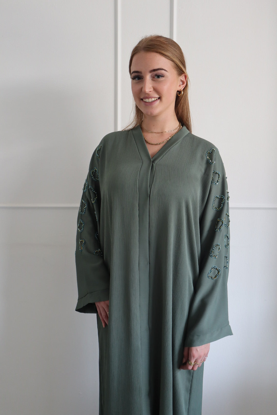 Dubai Abaya green