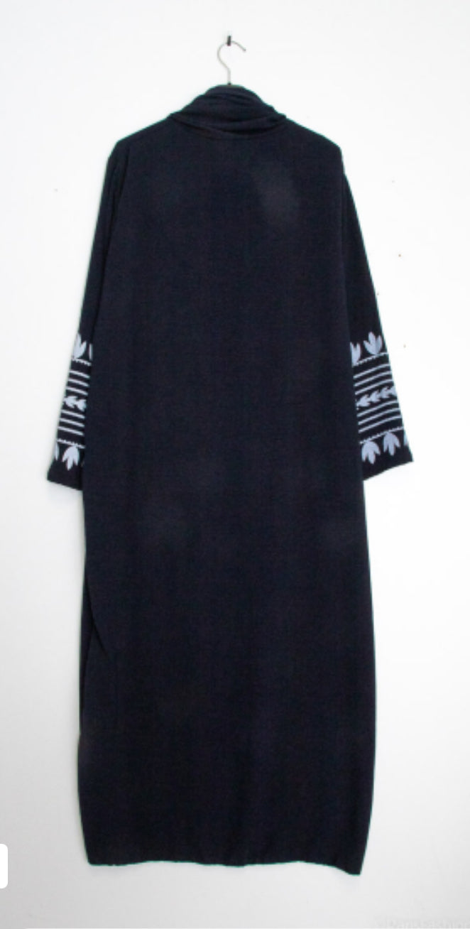 Abaya hijab jazz donkerblauw