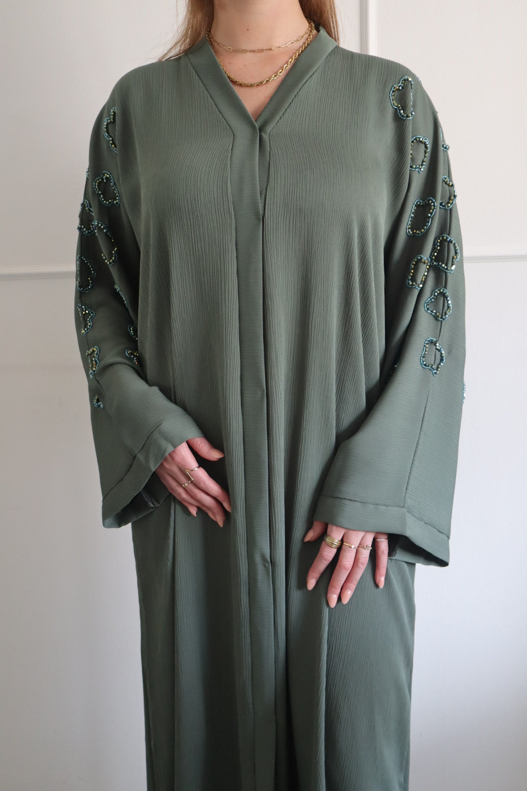 Dubai Abaya green