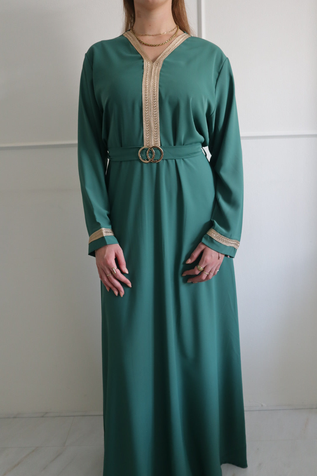 Abaya Mirthe blauw