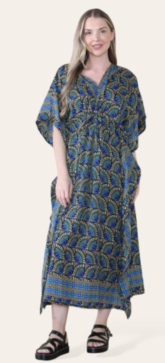 Huisjurk 4 blauw