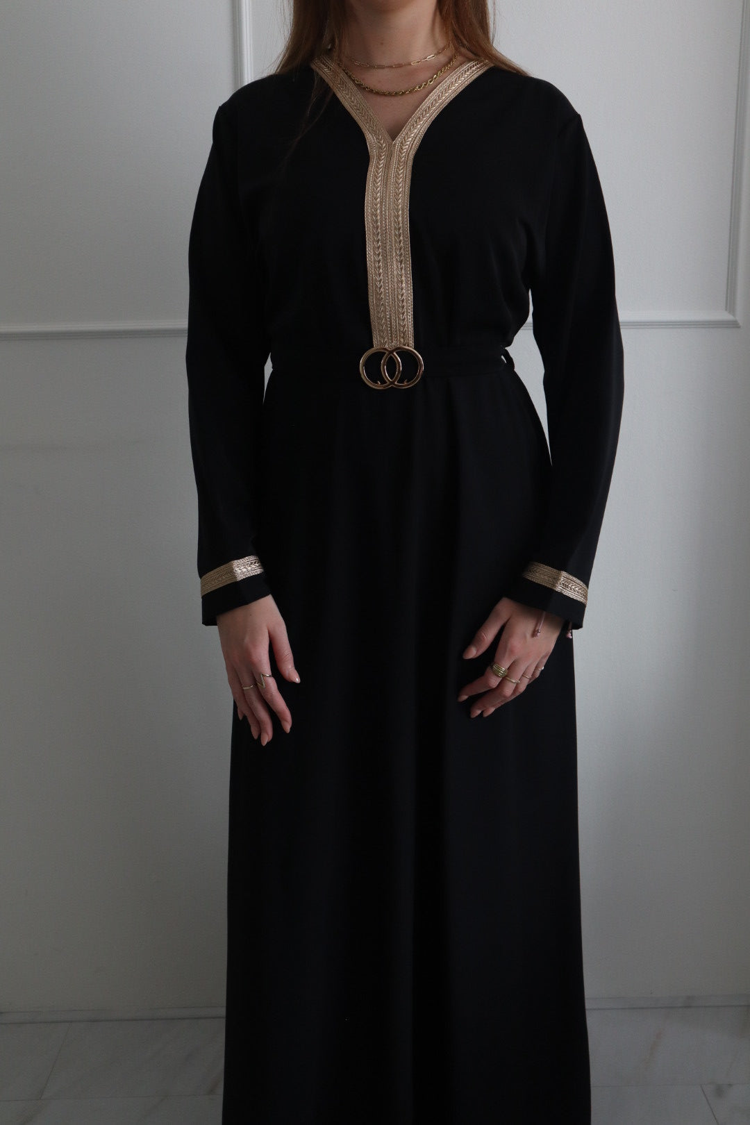 Abaya Mirthe zwart