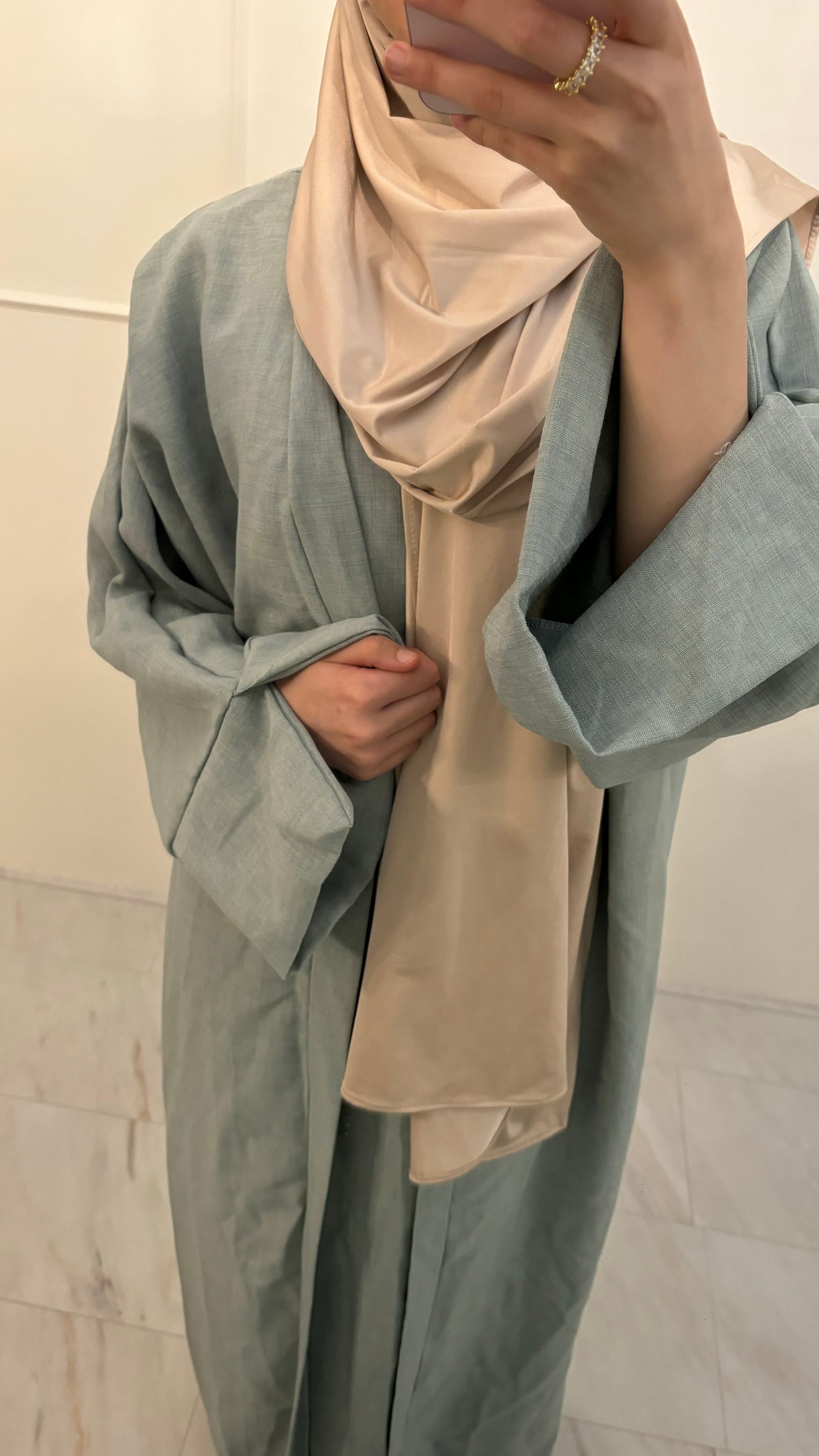 Abaya 2pcs mintgroen