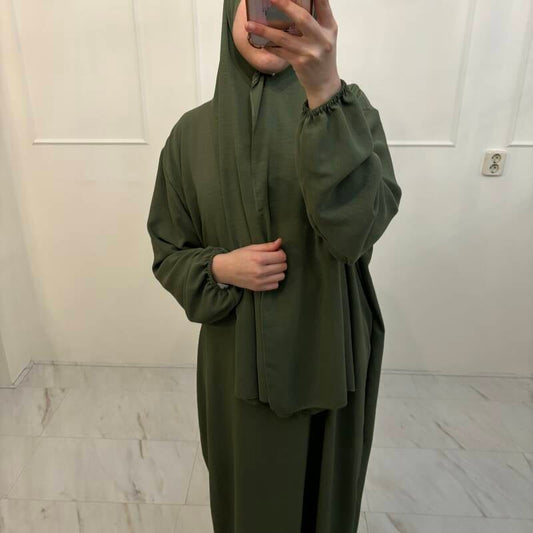 Luxe Abaya groen