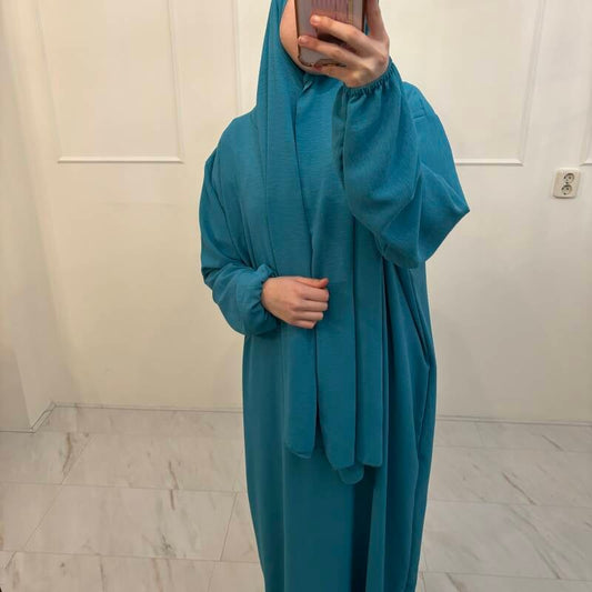 Luxe Abaya blauw