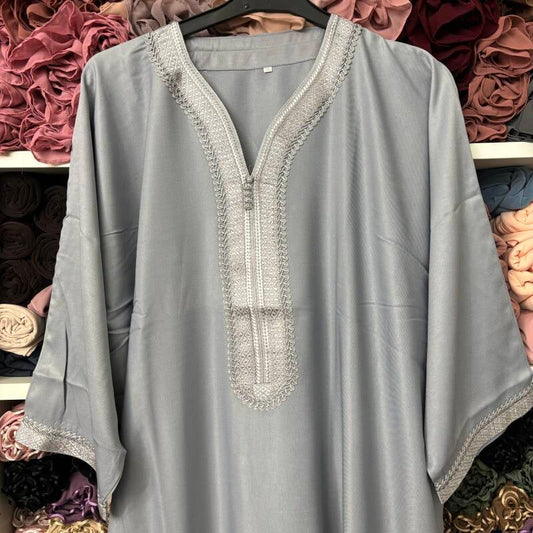 Abaya Men grijs — 140cm