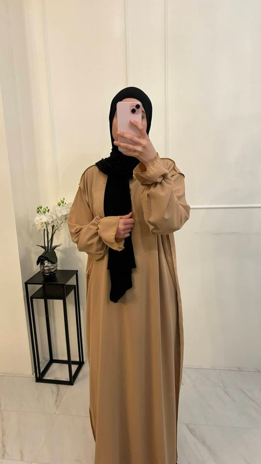 Israe Abaya lichtbruin