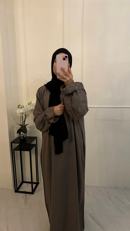 Israe Abaya taupe