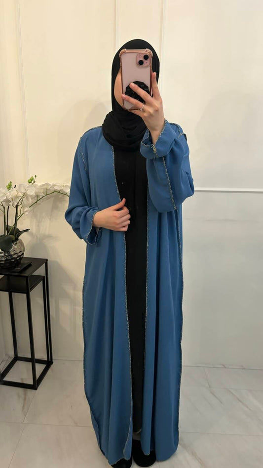 Kimono jazz blauw
