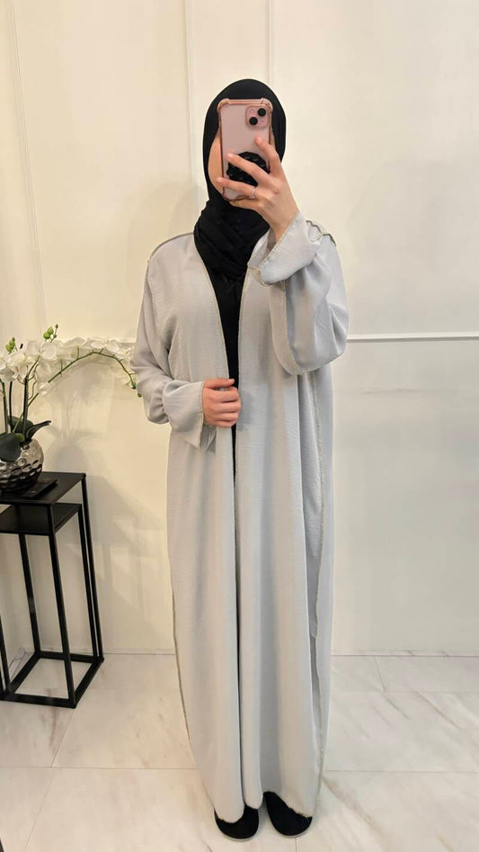 Kimono jazz lichtgrijs