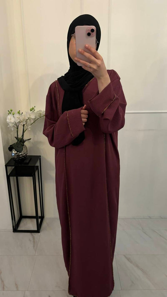 Abaya Dress jazz paars