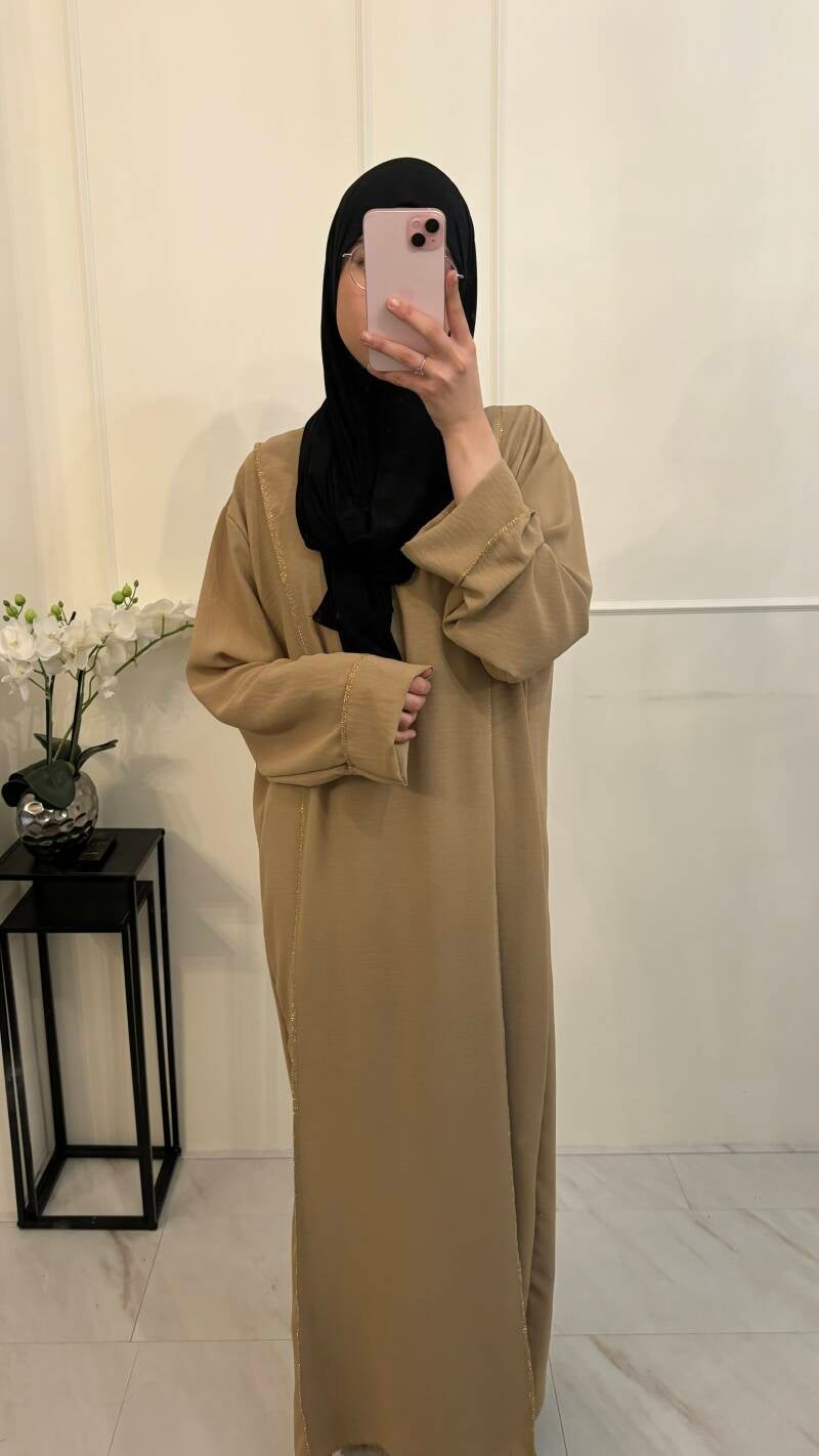 Abaya Dress jazz lichtbruin