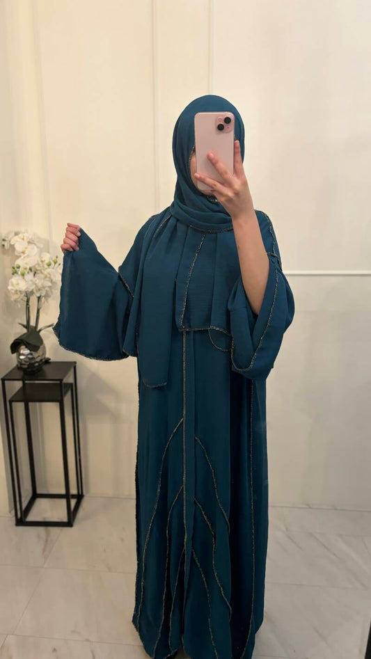 Petite Dress 2pcs petrol