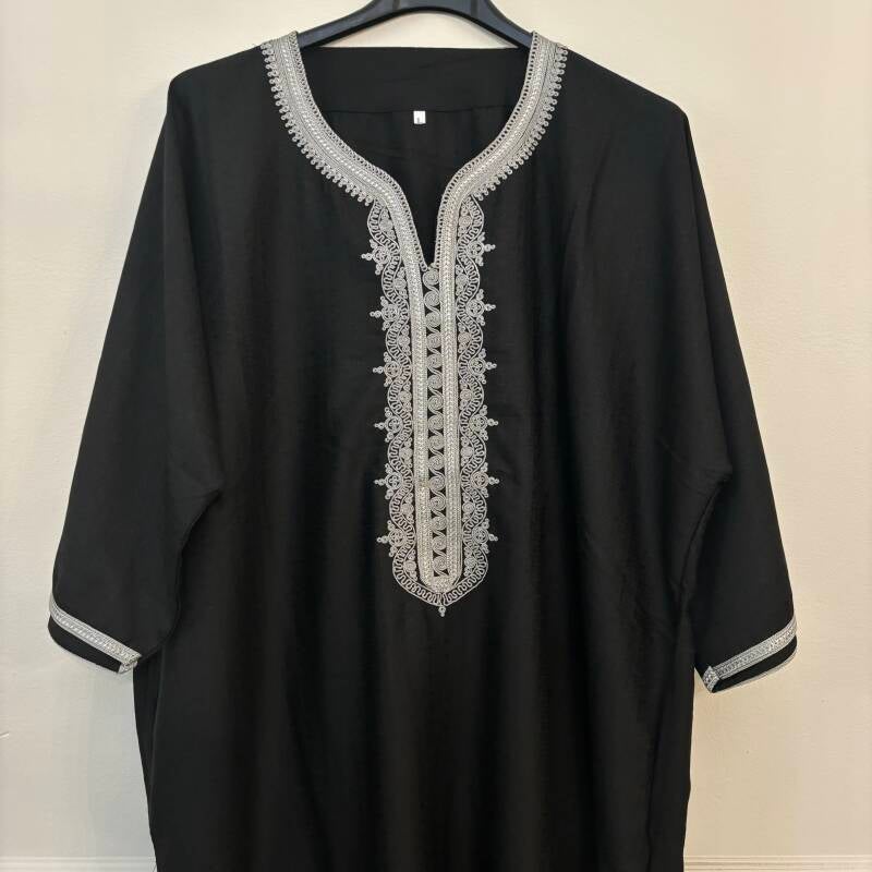 Abaya Men zwart — 138cm