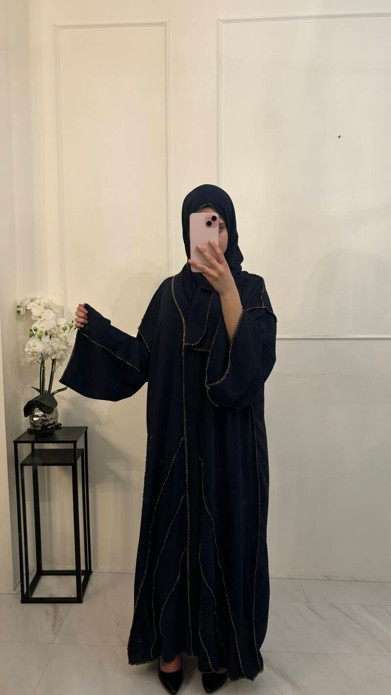 Petite Dress 2pcs donkerblauw